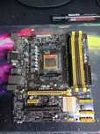 Płyta główna fm2+/procesor/ram/zasilacz