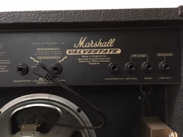 Amplificador de guitarra  Marshall 100W Made in England valvulado