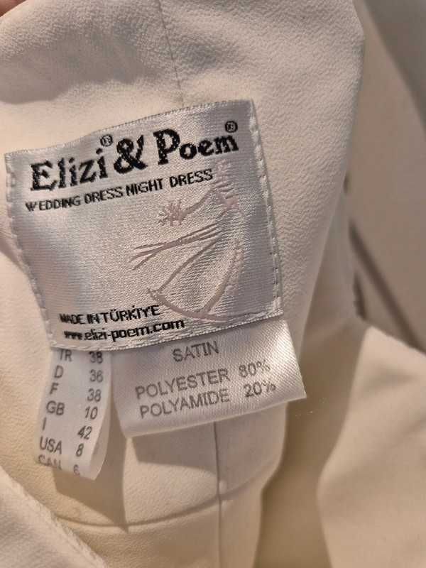 Biała sukienka długa