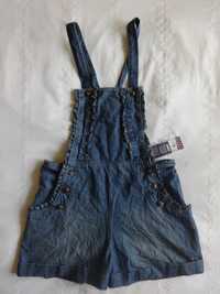 Retro ogrodniczki jeansy szorty vintage 38/40 M/L NOWE tommy