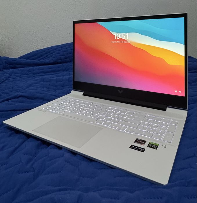 PC | Computador Portatil Branco, c/caixa, VICTUS By HP16.1’’ | RTX3060