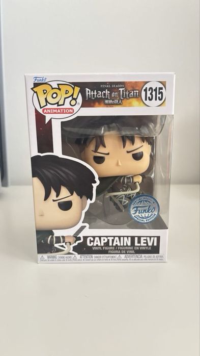 Funko Pop Attack on Titan - Captain Levi #1315
