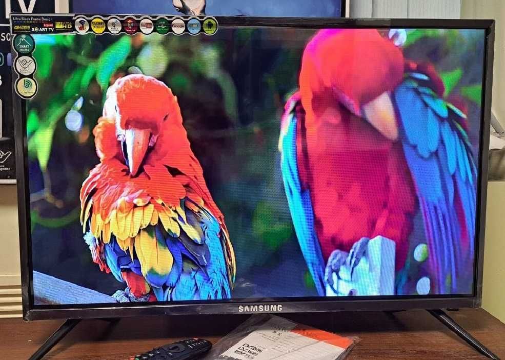 Смарт телевізор Самсунг 24' 62см SmartTV, UHD, Wi-Fi, T2 Телевизор