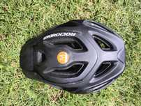Kask rowerowy czarny Decathlon