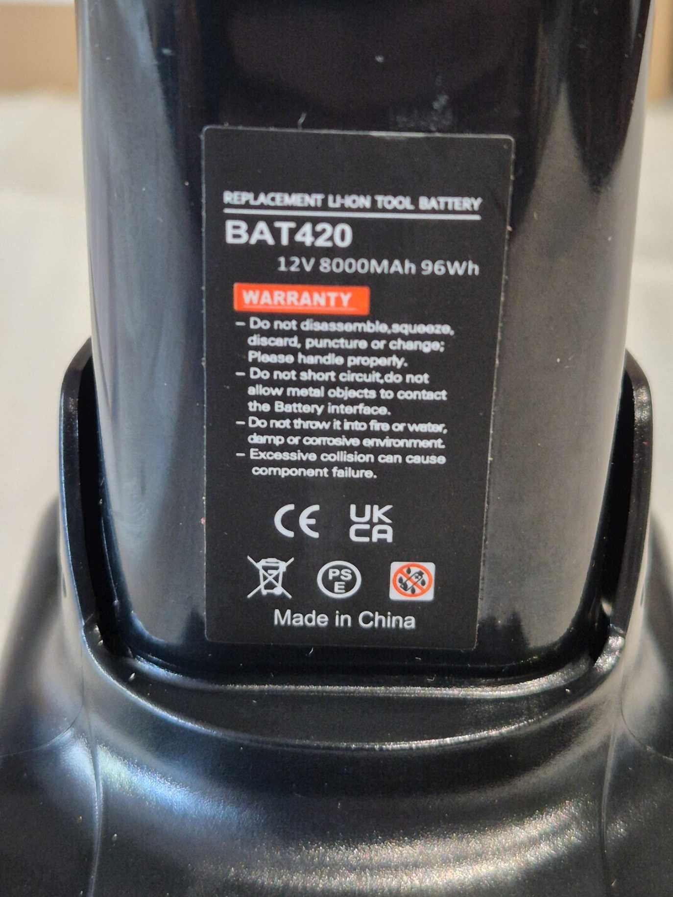 Akumulator Professional do Bosch GBA GSR BAT420 10,8V / 12V 8.0Ah