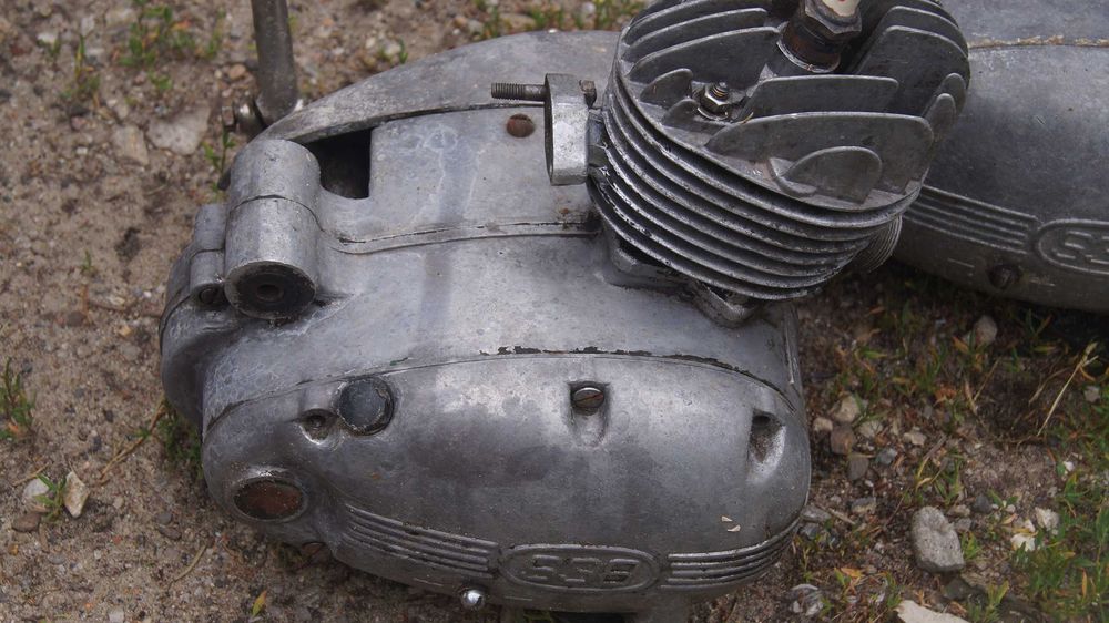 Komar Motorynka Romet silnik S38 Jajko kompletny kręci się oryginał