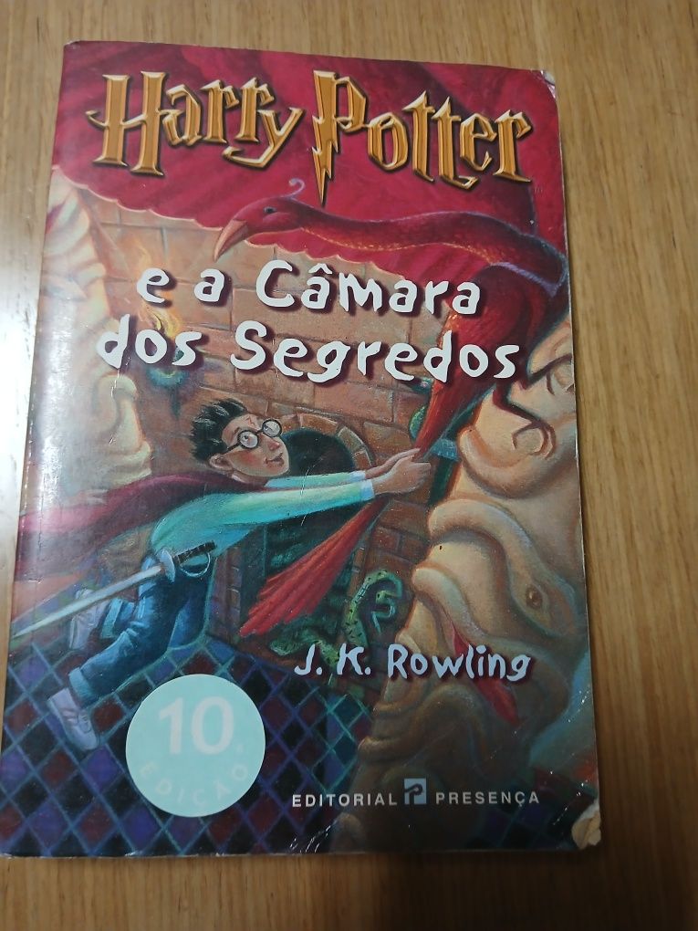 Livro Harry Potter e A Camara dos Segredos (10º edição)