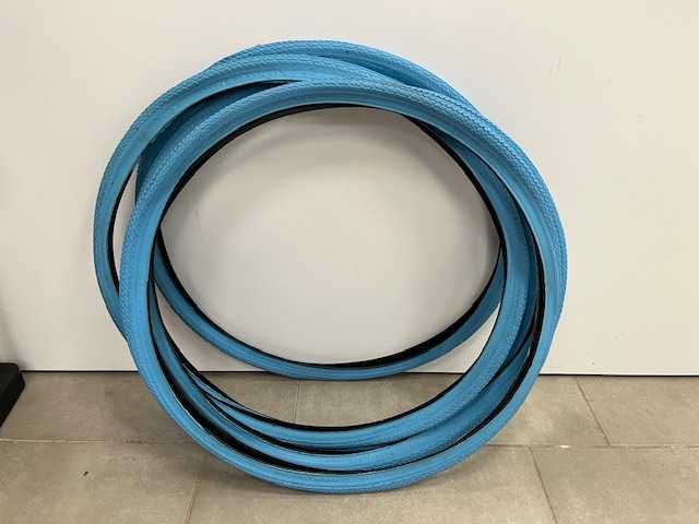 2 x opona rowerowa Deli Tire 28" 700x35c niebieska 2szt.