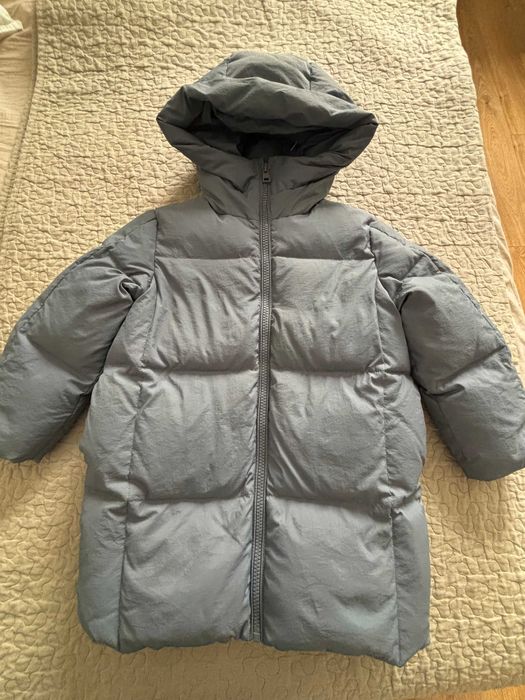 Długa kurtka dziecięca zimowa ZARA