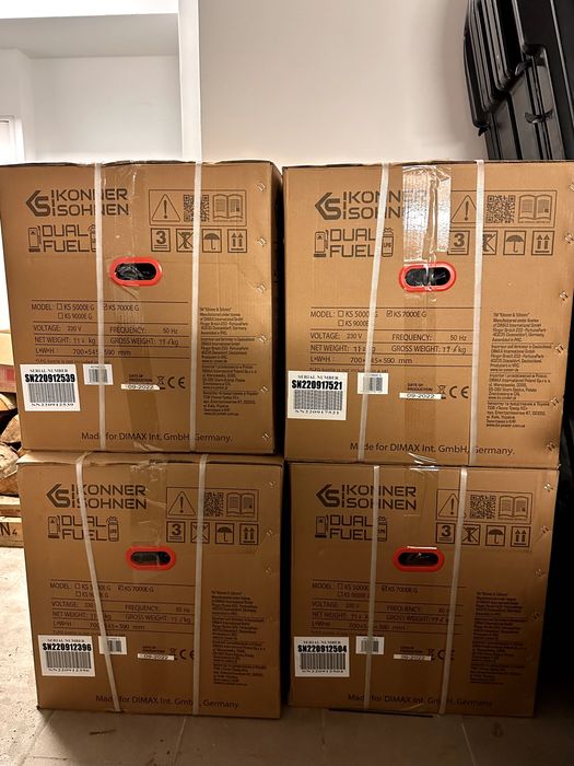 Generator LPG/Benzyna „Könner & Söhnen” KS 7000E G