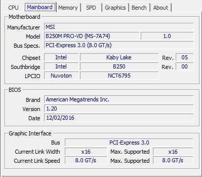 материнська плата  MOTHERBOARDS - B250M PRO-VD