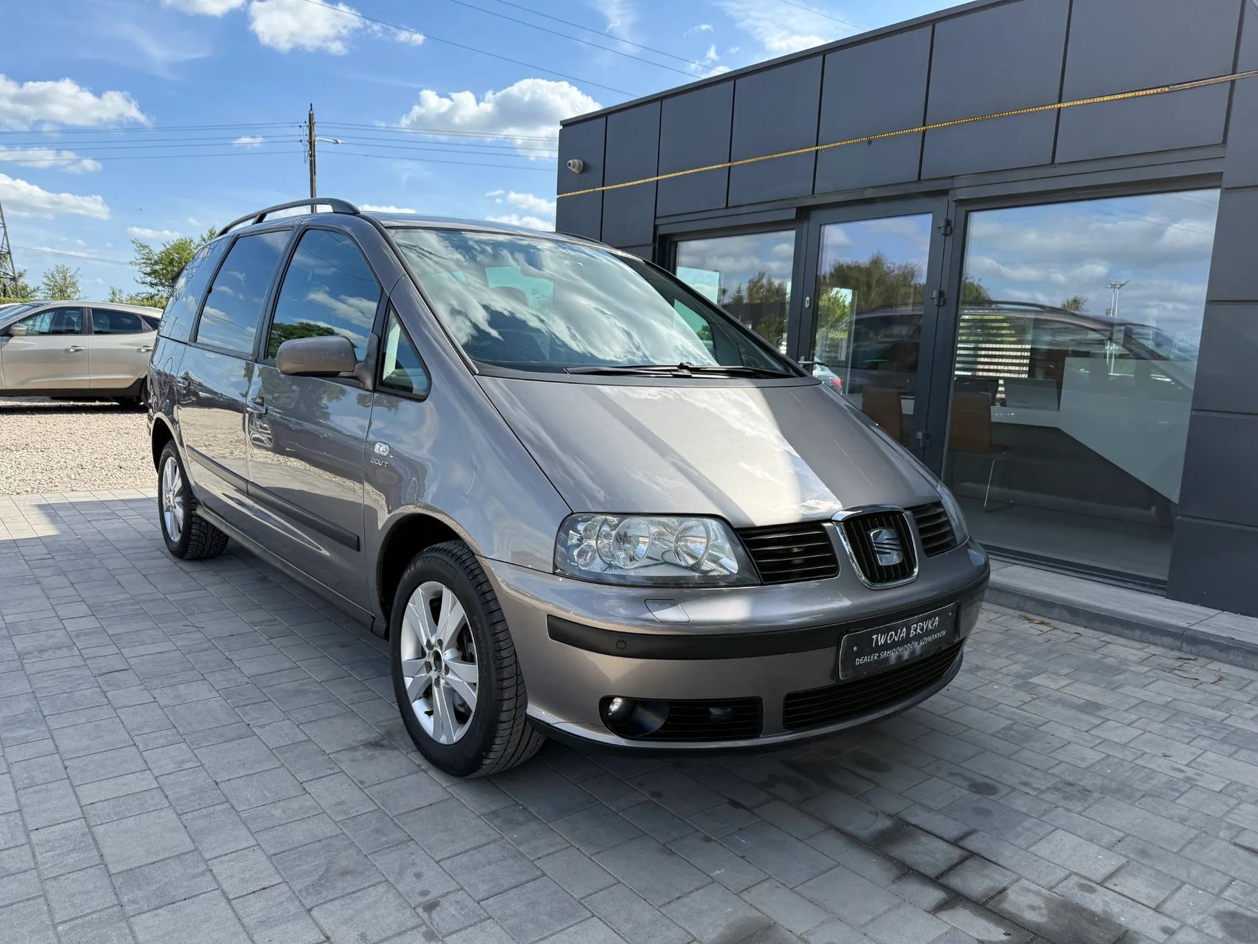 Seat Alhambra 1.8 Turbo DVD 7 Fotel Klimatyzacja Alufelgi Radio CD Elektryczne Szyby