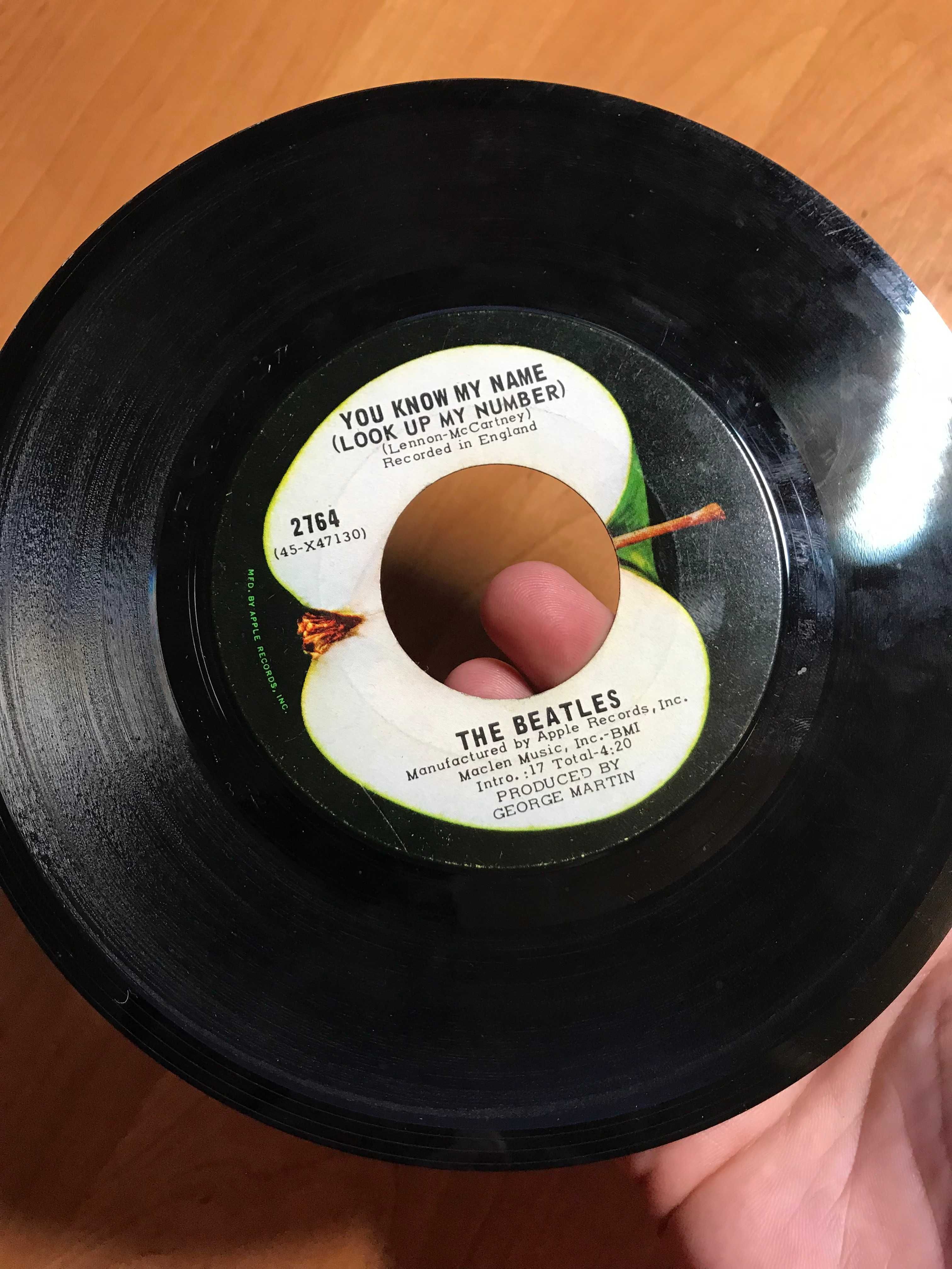 The Beatles Let it be You know my name 1970 apple winyl Płyta winylowa