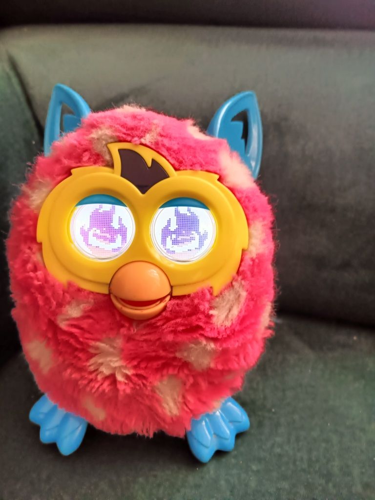 Duży interaktywny Furby boom PL Hasbro polska wersja różowy