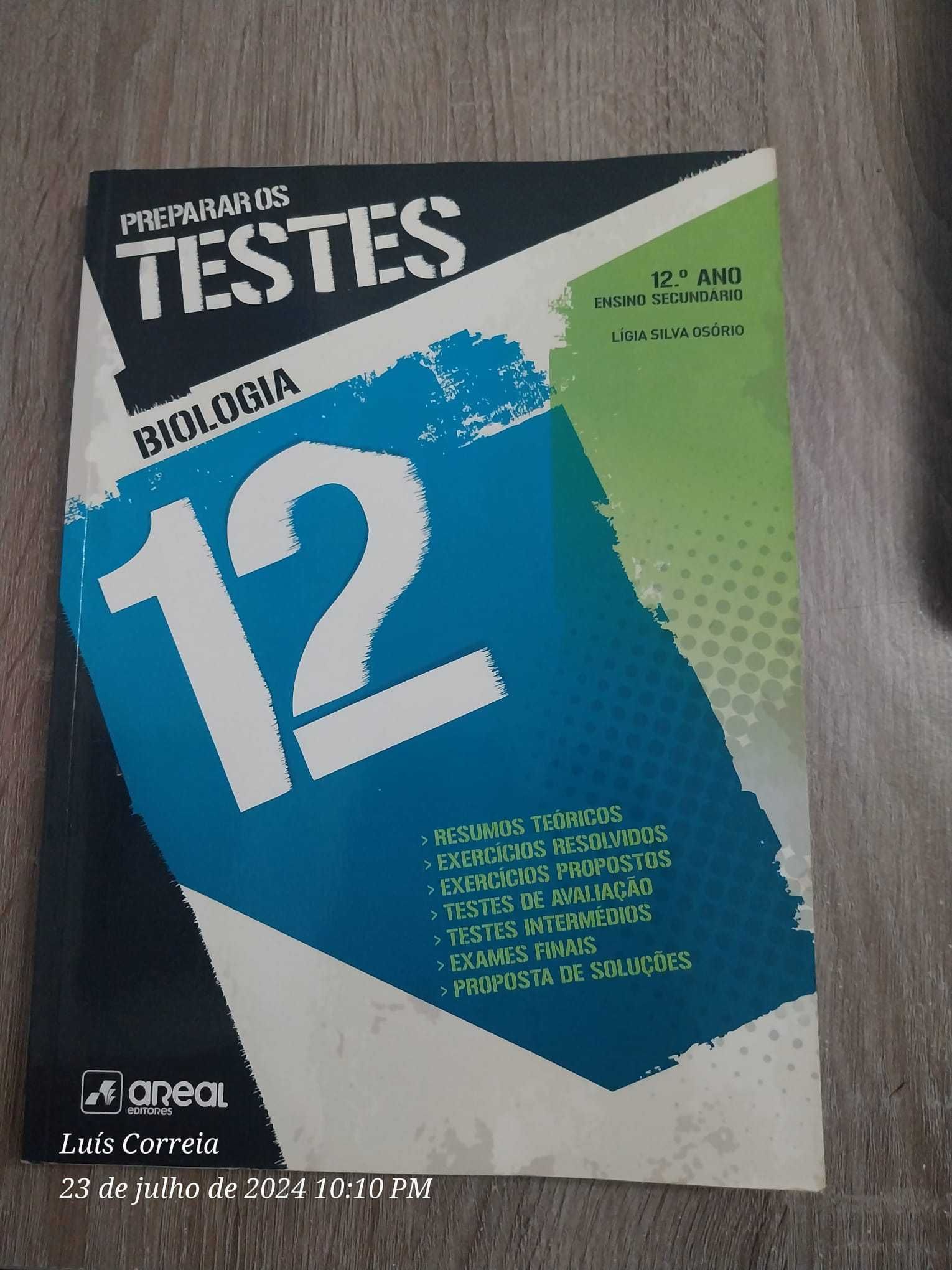 Preparar os testes de Biologia de 12ºano