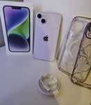 Iphone 14 PLUS 128GB 86 % kolor fioletowy / Purple. IDEALNY!