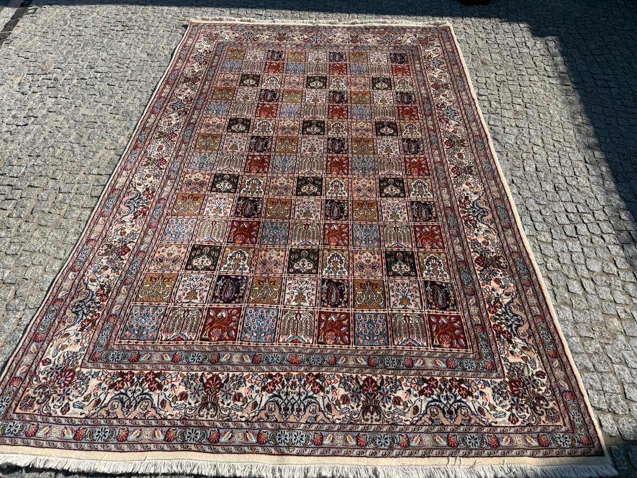 Nowy kaszmirowy r.tkany dywan perski Iran Moud 300x200 galeria 24 tys