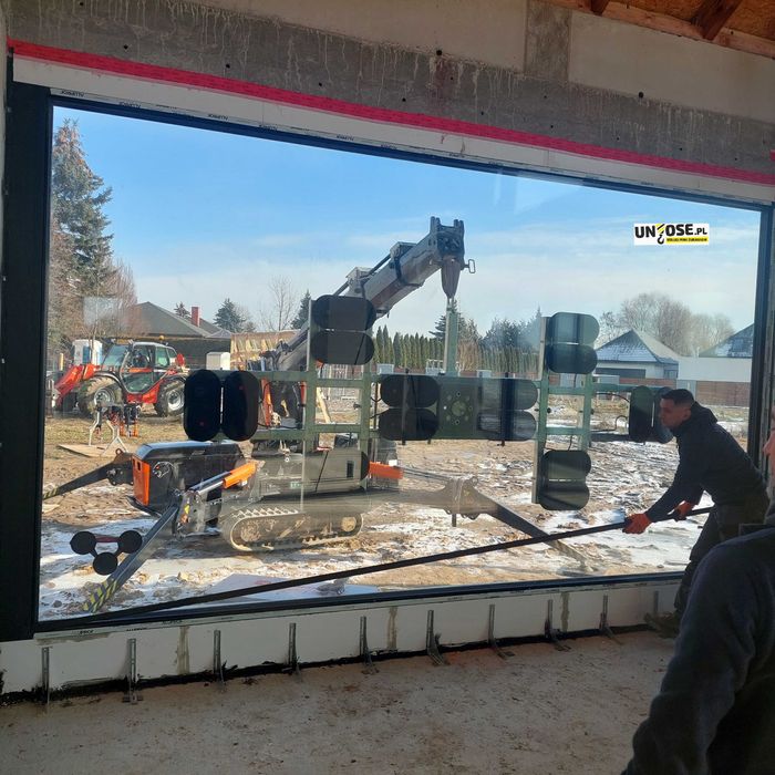 pająk okien mini żuraw BG-lift M250 przyssawka dźwig miniżuraw