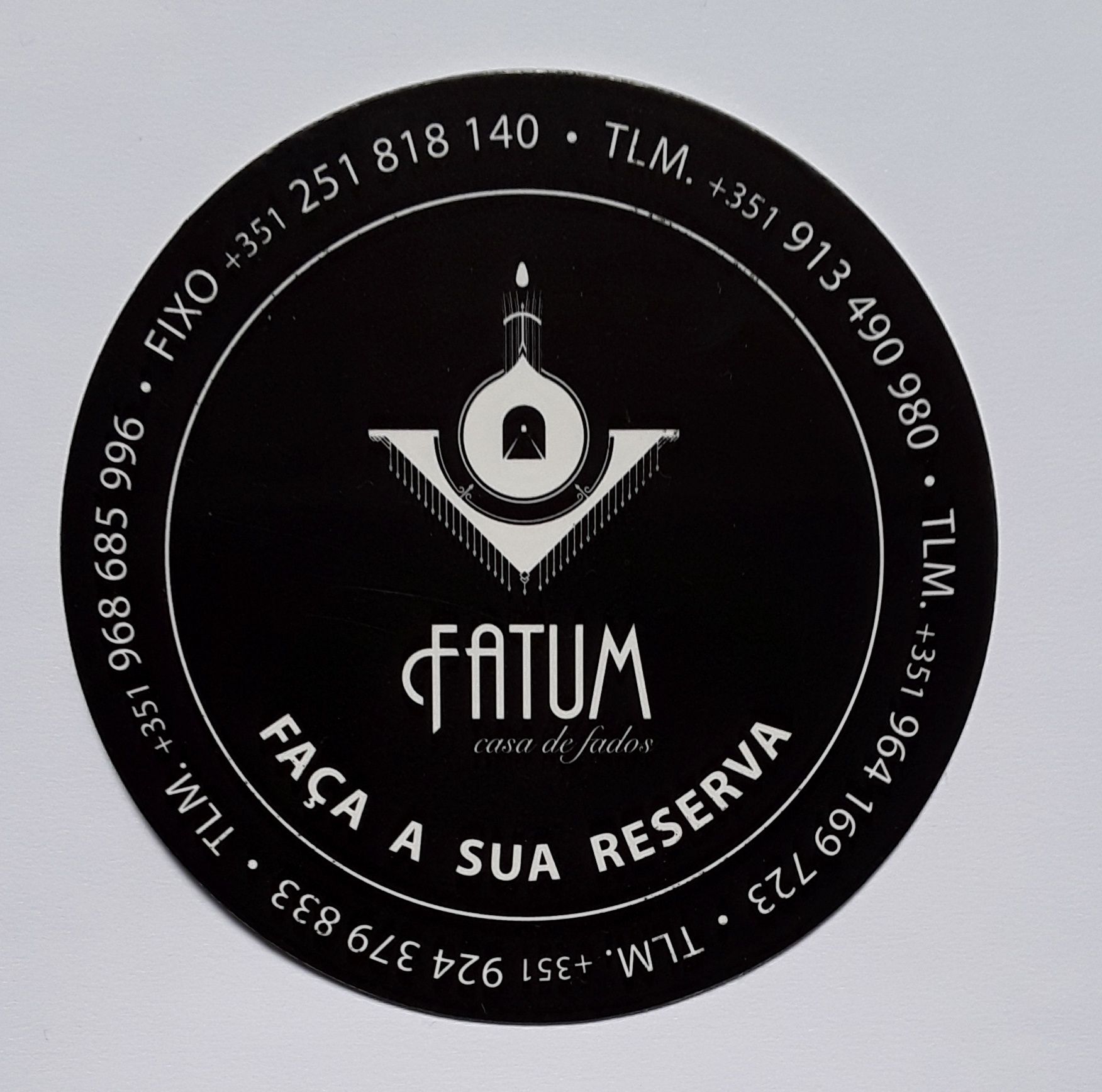 Bases para copos, com publicidade, para colecção