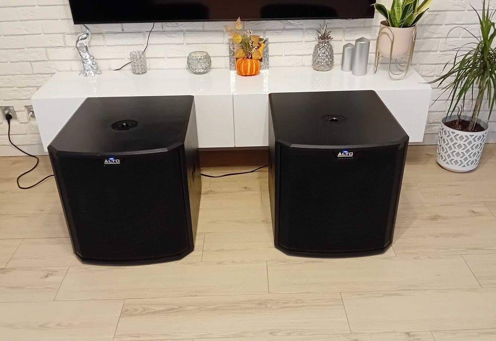 SUBBAS aktywny ALTO TS315S - DWIE SZTUKI - Zadbane !!! + POKROWCE