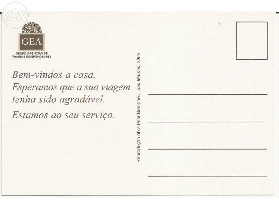 3 Postais emissão grupo GEA (Portes Incluídos)