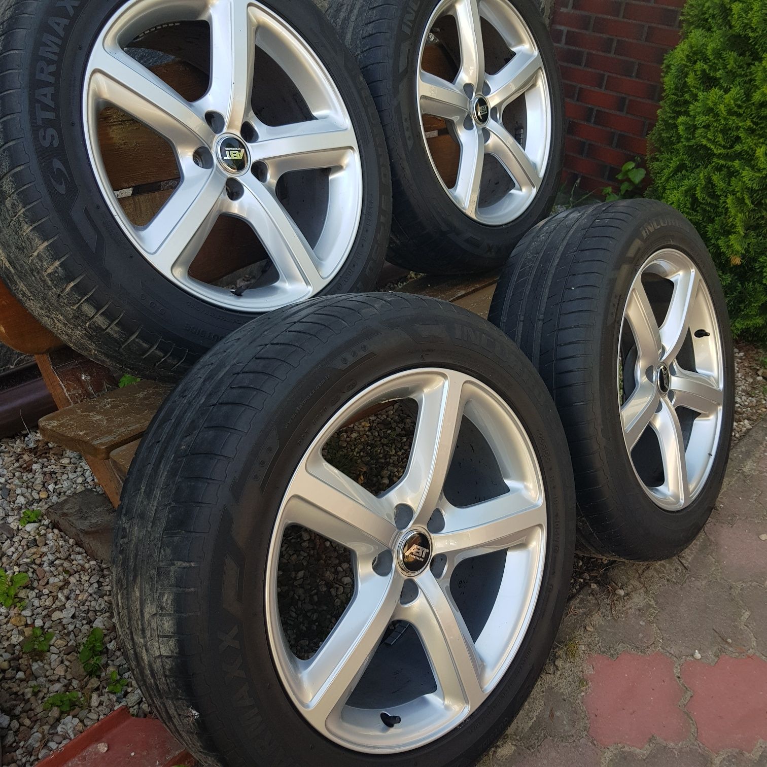 Alu felgi 19 oryginał audi q5 jak nowe 5 x 112