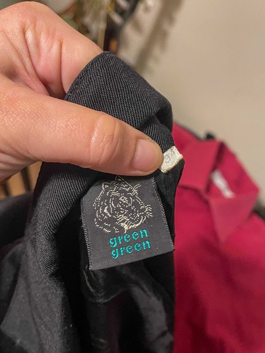 Blazer técnico lã preto Green Green, S / 31 | Curto