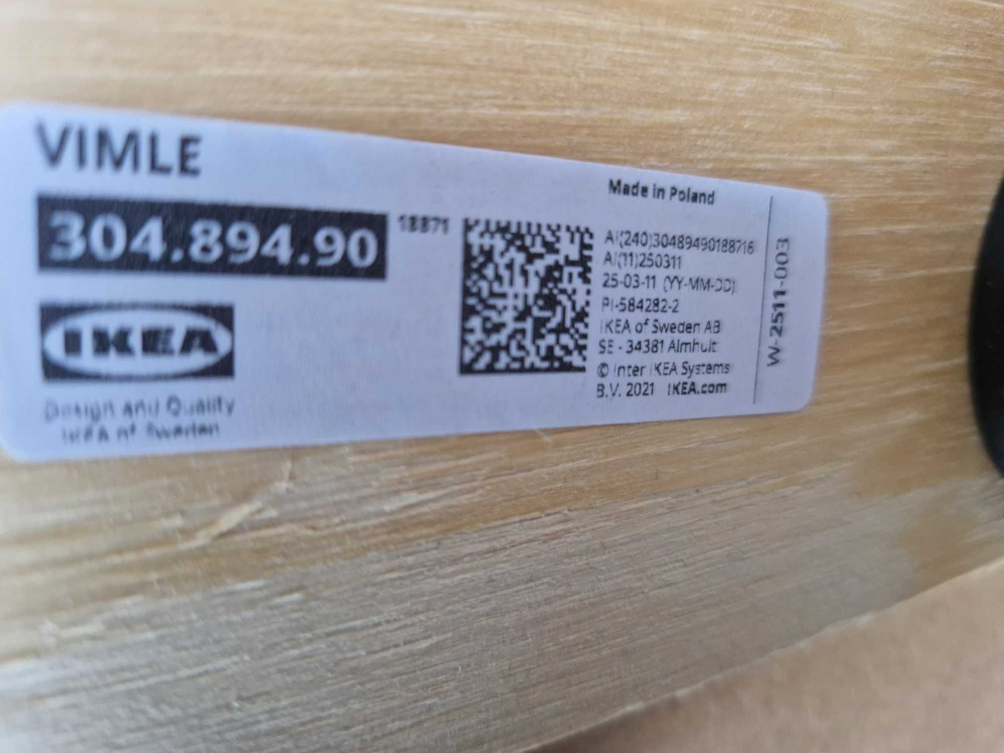 Nowy szezlong leżanka Ikea VIMLE - 1/5 ceny sklepowej