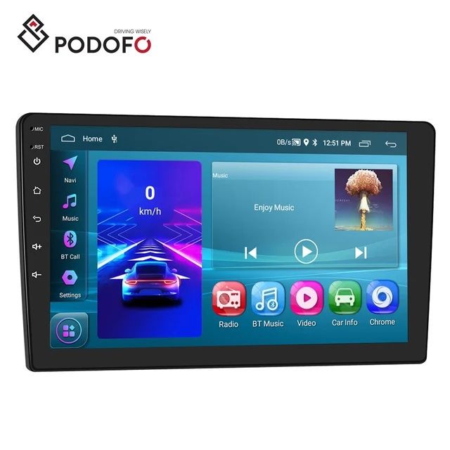 Rádio android toyota Avensis 2/64GB GPS WIFI RDS CARPLAY novo