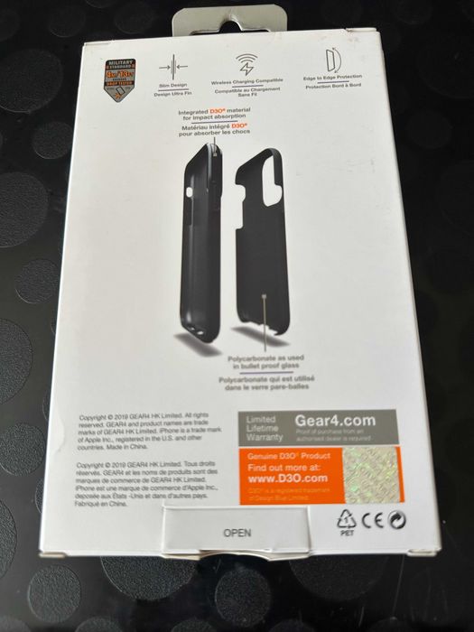 Etui GEAR4 Holborn do Apple iPhone 11 Pro Kolor Czarny