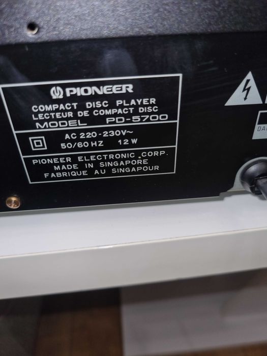 Cd Pioneer PD 5700