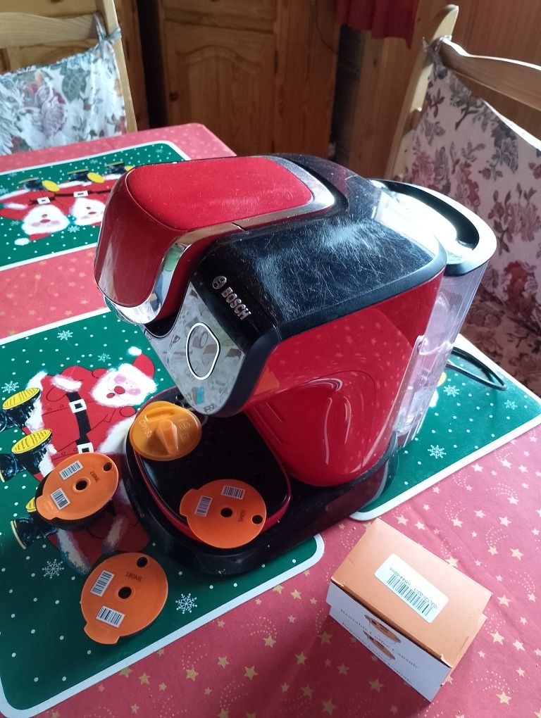 ekspres Bosch Tassimo + kapsułki wielokrotnego użytku