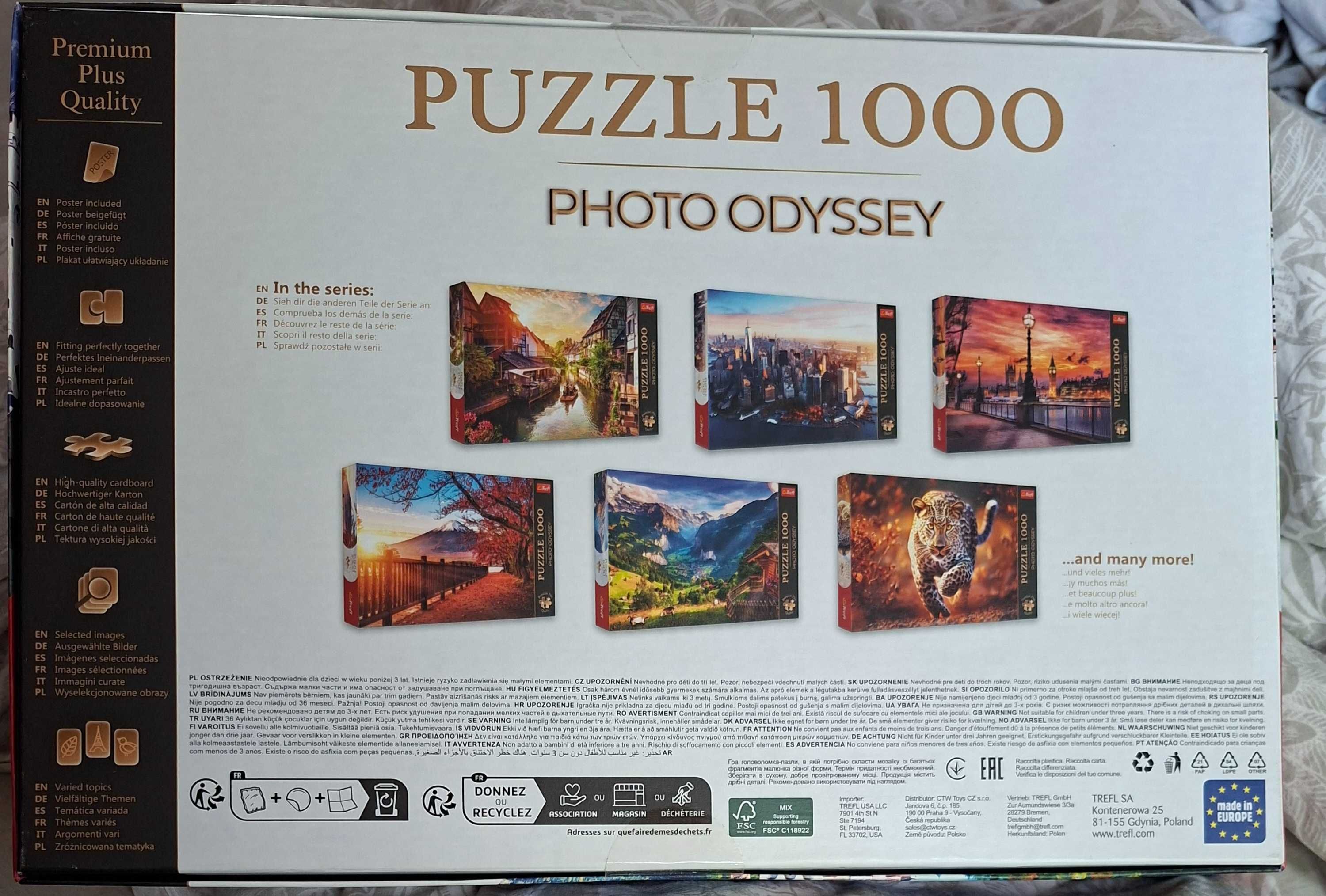 Nowe Puzzle 1000