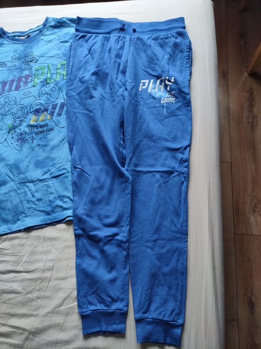 Dres komplet dresowy spodnie i bluzka Gamer 158