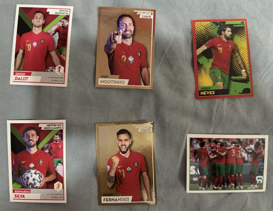 Cromos da coleçao FOME DE VENCER 2022