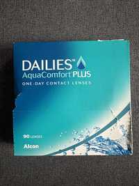 NOWE Soczewki Dailies -0,75 Aqua Comfort Plus 30szt