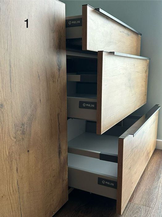 Nowoczesne meble kuchenne Dąb Lancelot – nowe, nigdy nieużywane!