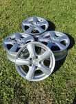 Alufelgi HRS 15' 5x110 komplet Alfa Skoda Golf