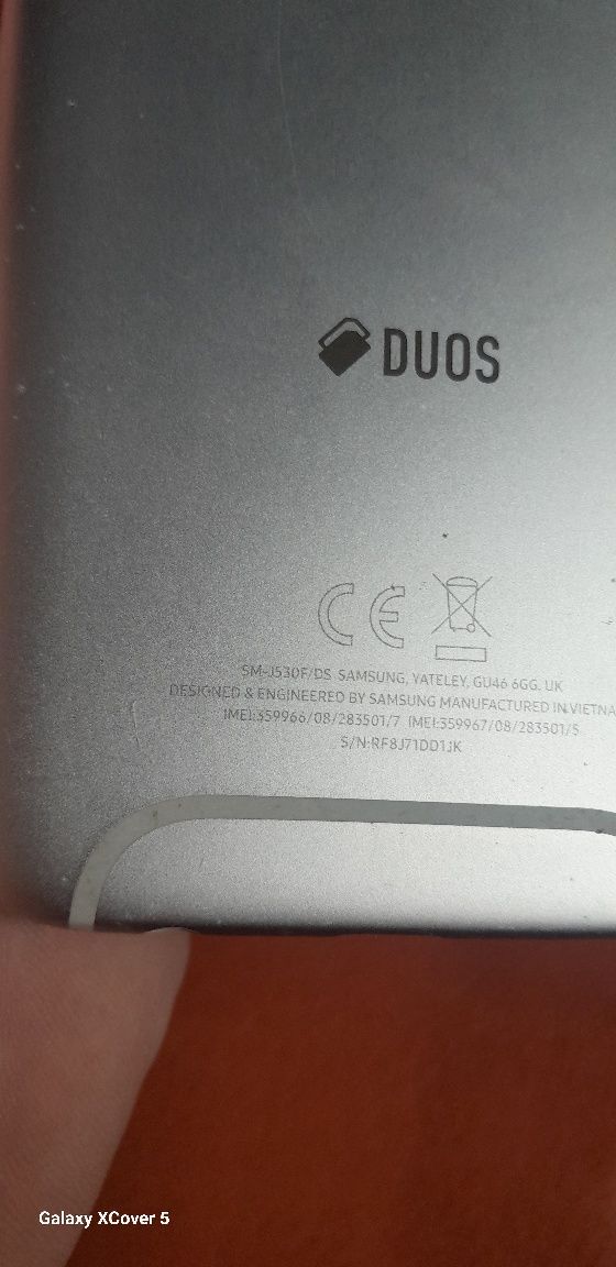 Samsung galaxy j5 sm-j530f/ds uszkodzony