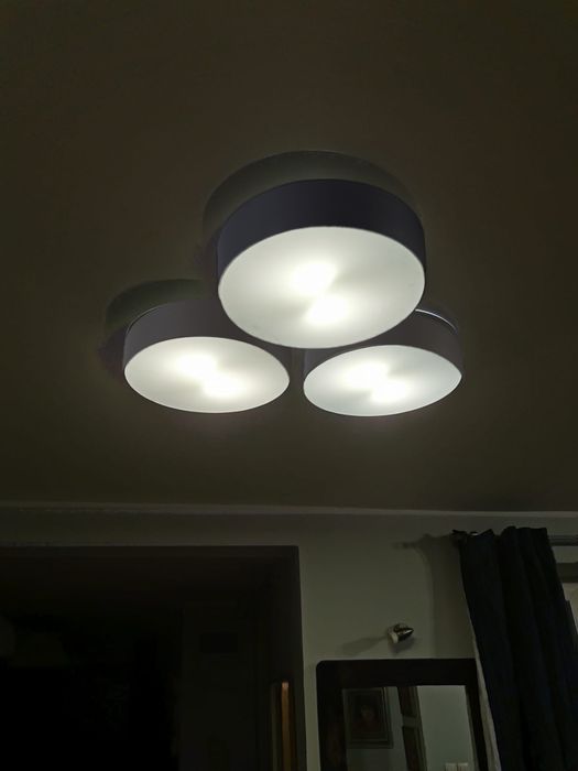 LAMPY SUFITOWE PLAFON OKRĄGŁE do łazienki, kuchni, salonu. Nowoczesna