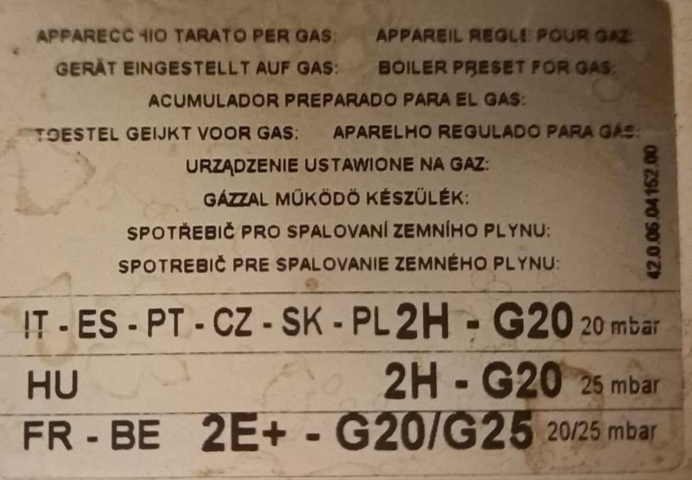 Bojler gazowy uzywany 80 litrów