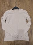 Sweter roz 36 beżowy