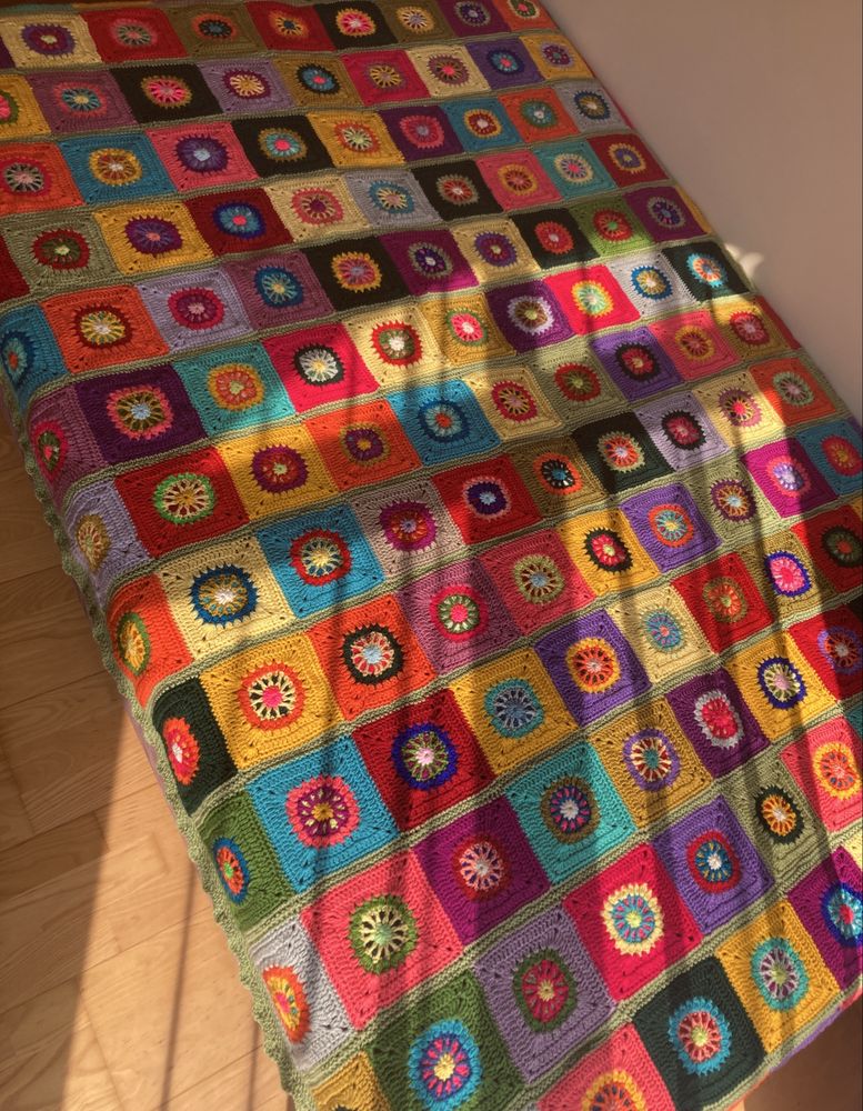 Narzuta hand made, szydelko bajkowe klimaty