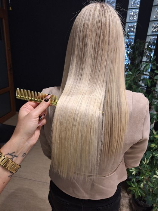 Keratyna Nanoplastia botox przedłużanie włosów Fryzjerstwo Nanoplastyk