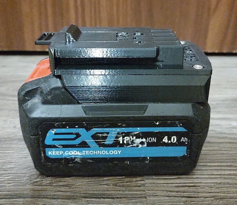 Adapter Stanley Fatmax V20 na baterie Erbauer EXT