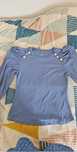 Camisola basica azul