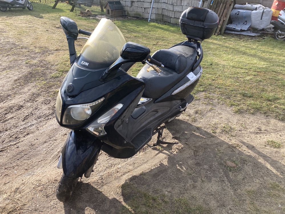 Sym Gts 125 Evo 05- części czasza osłony silnik gaźnik lagi lampa