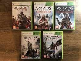 Zestaw gier Assassins Creed PL na XBOX 360