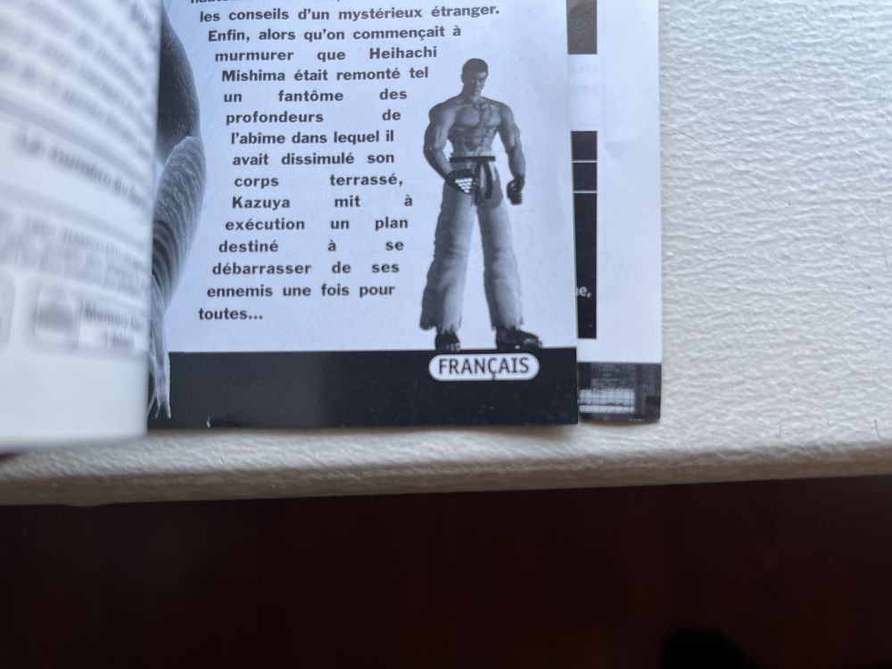 Manual ps1 Tekken 2 (ver descriçao)
