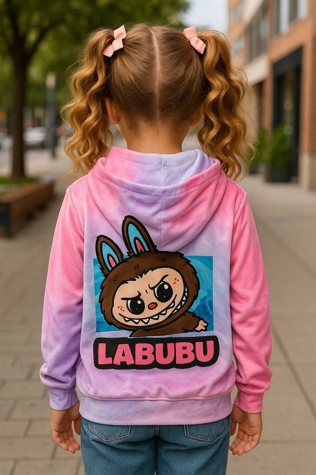 Welurowa Bluza Labubu